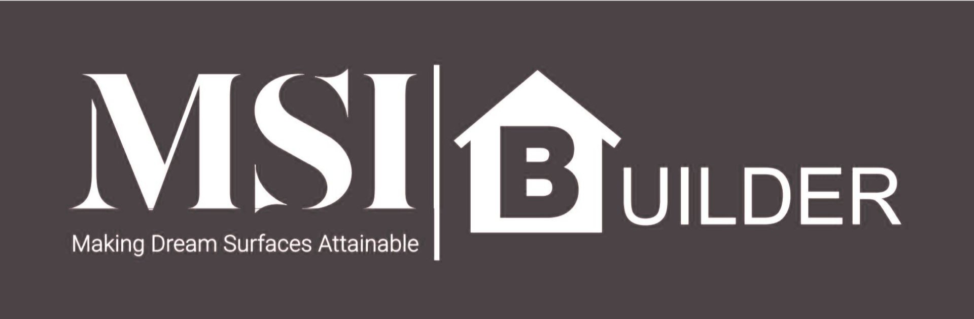 MSI Surfaces logo – surfaces and hardscape materials supplier for single family and multifamily construction