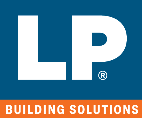 LP Building Solutions logo – engineered wood siding and trim supplier for single family and multifamily construction